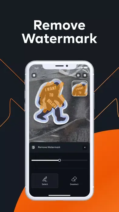 Capturas de pantalla de Remove Watermark: Watermarkie