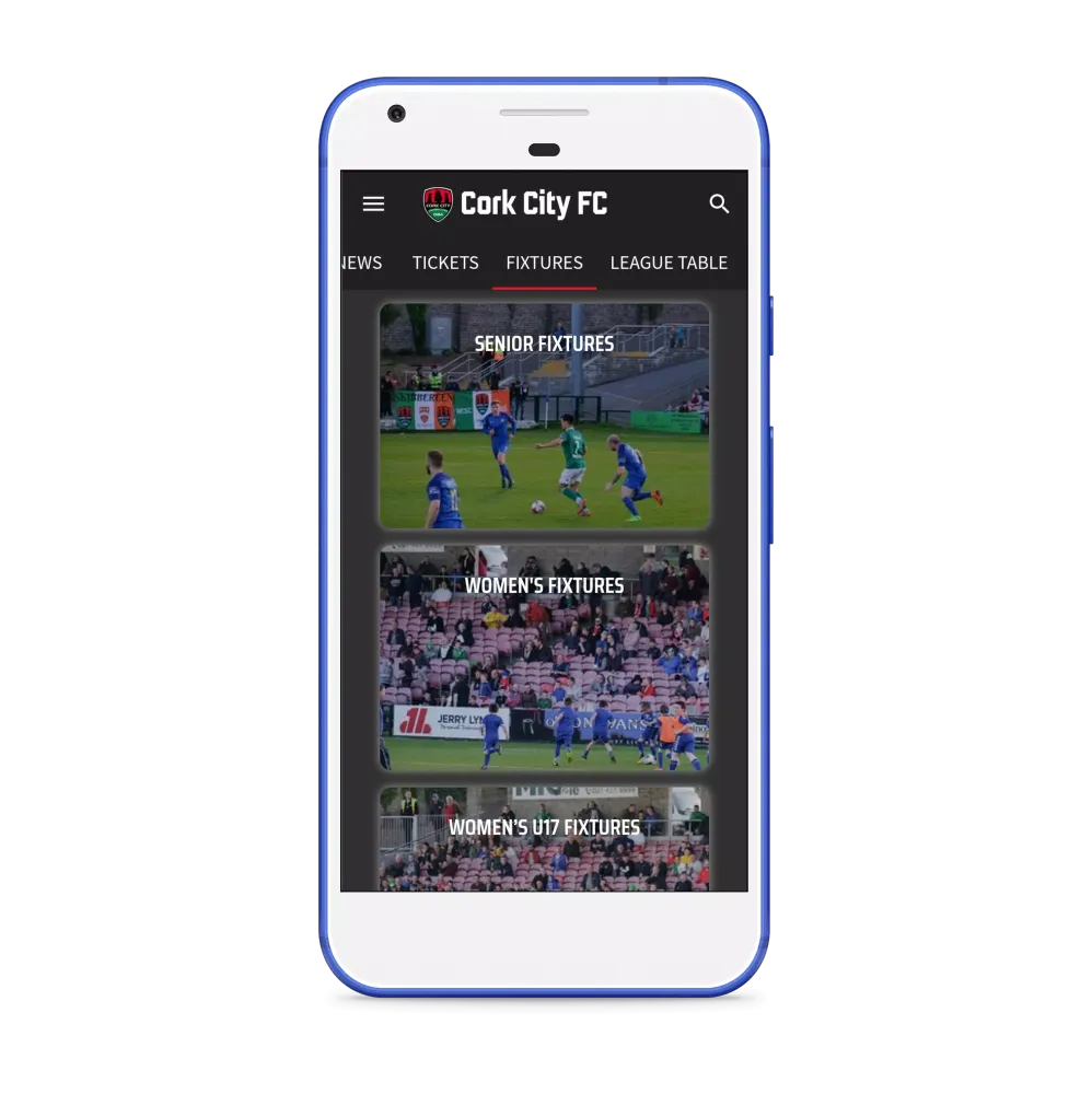 Screenshot di Cork City FC