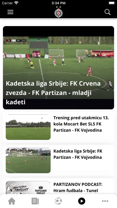 Скриншоты FK Partizan