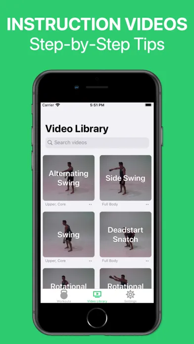 My Kettlebell Workout Screenshots
