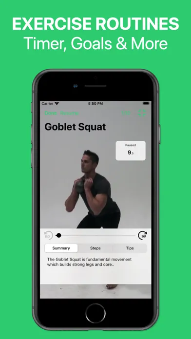 My Kettlebell Workout Screenshots