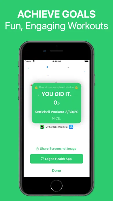 My Kettlebell Workout Screenshots