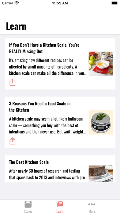 صور iScale: Kitchen Scale