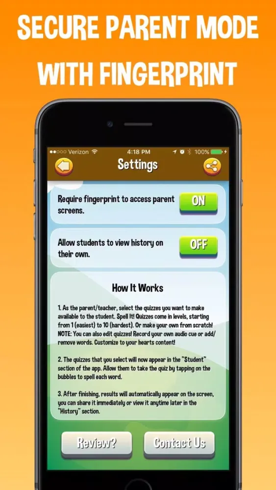 Скриншоты Spell It! Educational spelling quiz for students