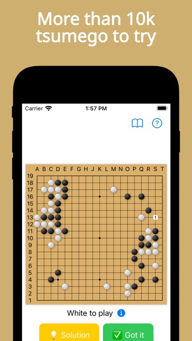 Ten Thousand Tsumego سکرین شاٹس
