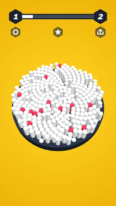 Capturas de tela do ASMR Pop Pins 3D