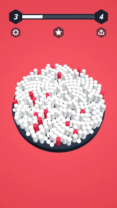 Capturas de tela do ASMR Pop Pins 3D