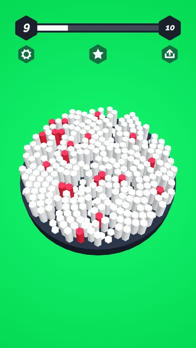 Capturas de tela do ASMR Pop Pins 3D
