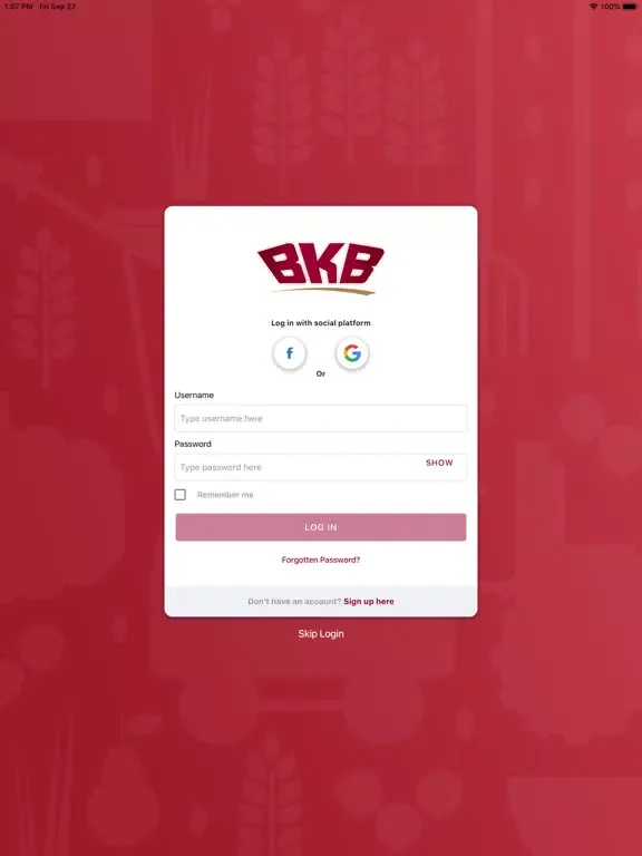 BKB iPad 应用截图