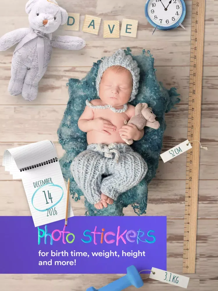 Baby Moments - photo diary iPad 应用截图
