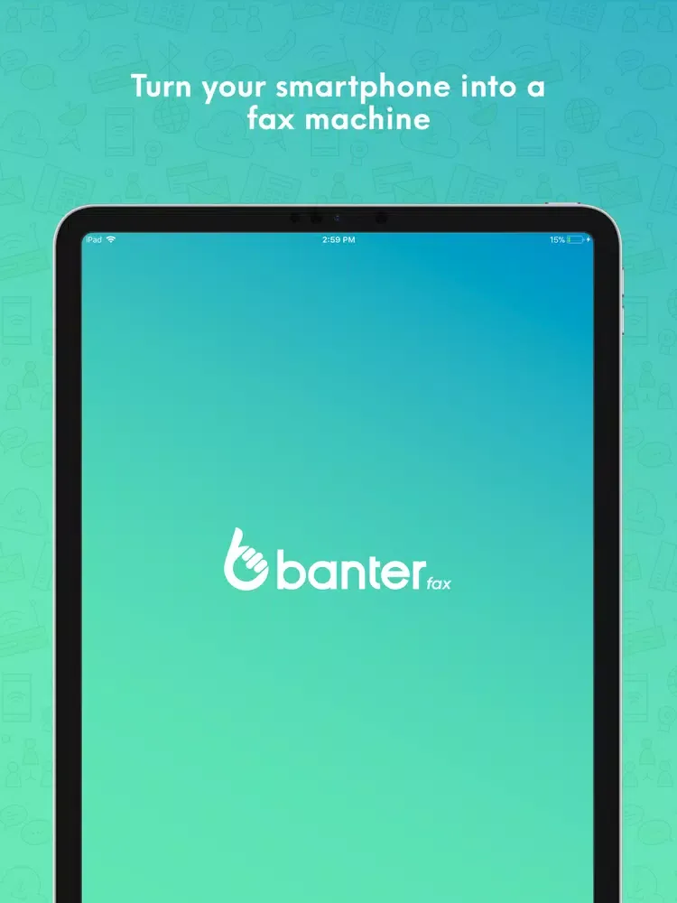 banter Fax iPad 应用截图