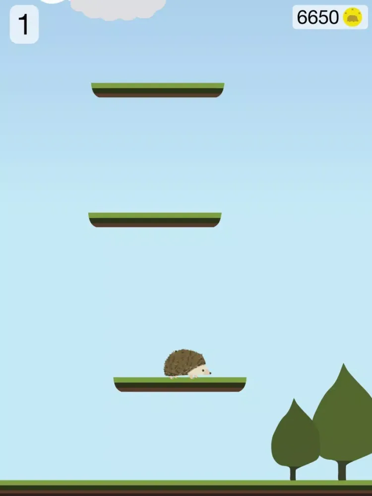 Hoppin' Hedgehog iPad  स्क्रीनशॉट