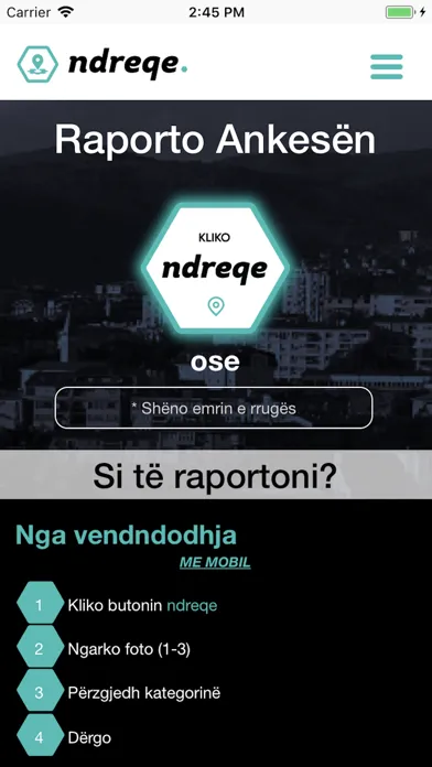 Captures d'écran de ndreqe