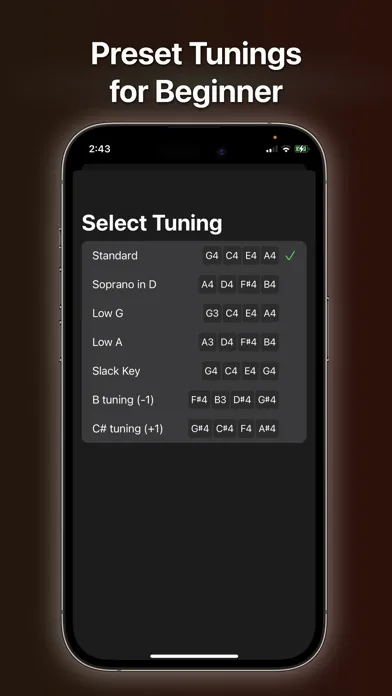 Uke Tuner: Song Chord Ukulele Screenshots