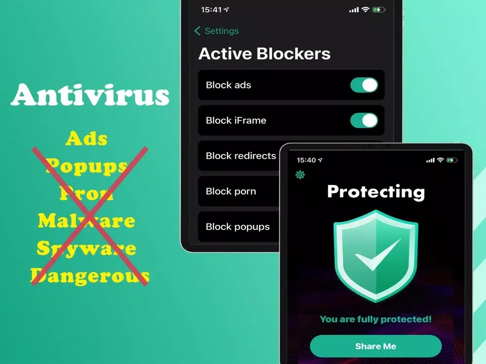 Zrzuty ekranu Add Blocker for Safari iPad 