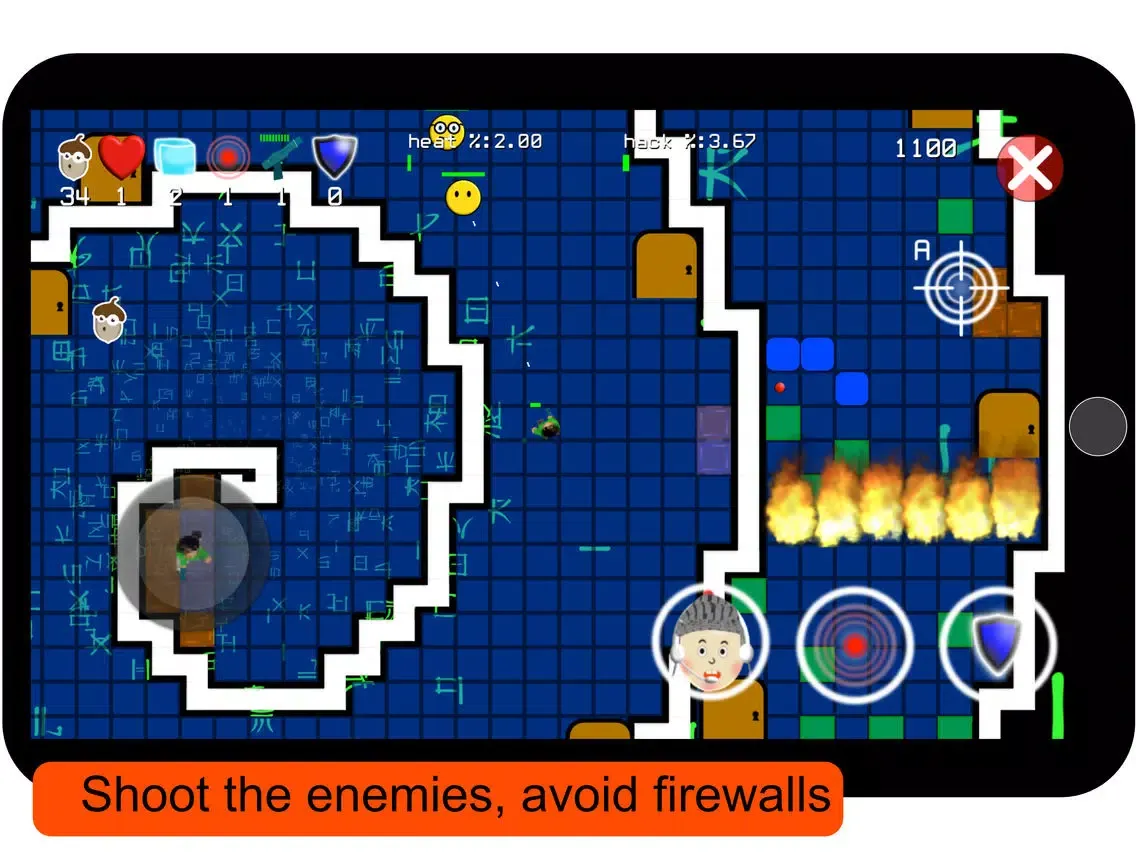 Emoji Wars: Cyber Shooter iPad  Ekran Görüntüleri