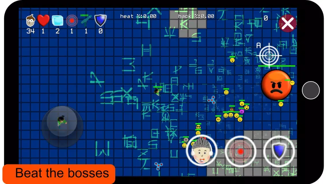 Emoji Wars: Cyber Shooter Ekran Görüntüleri