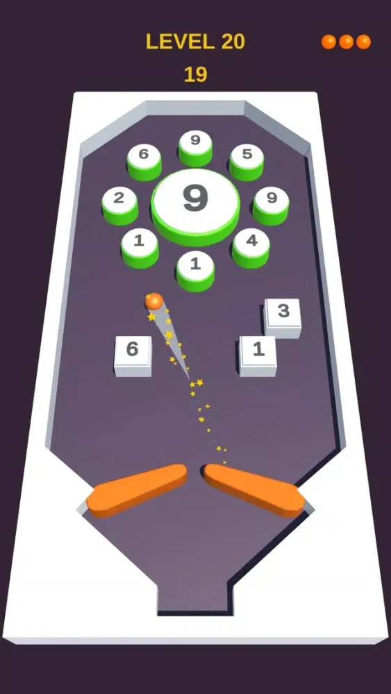 Tangkapan skrin Ball vs Bumpers