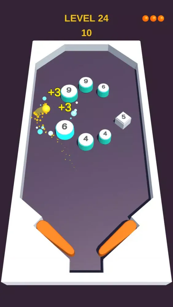 Tangkapan skrin Ball vs Bumpers