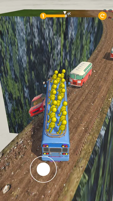Tangkapan skrin Bus Drive 3D