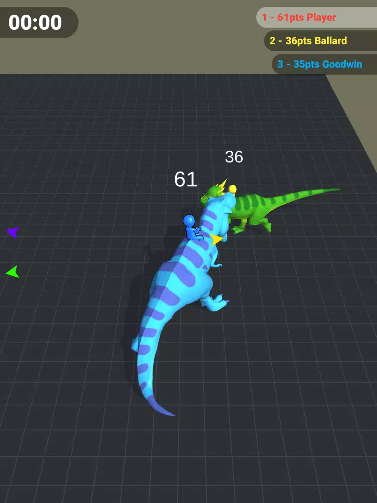 Capturas de pantalla de Dino Raise.io iPad 