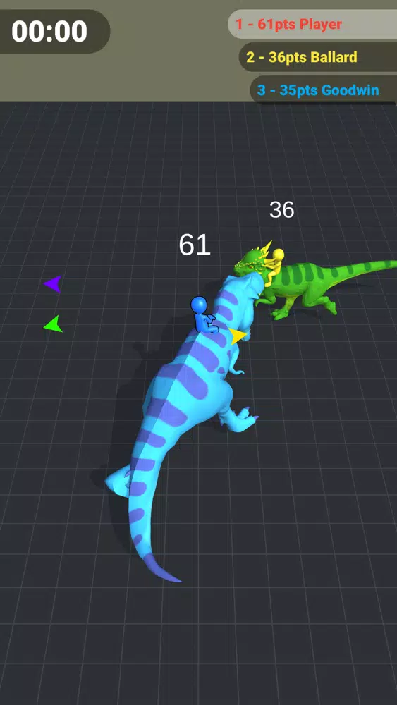 Capturas de pantalla de Dino Raise.io