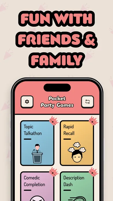Zrzuty ekranu Pocket Party Games