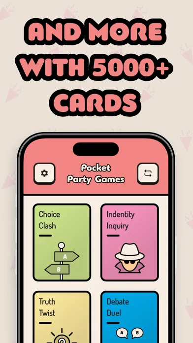 Zrzuty ekranu Pocket Party Games