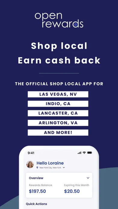 Open Rewards: Shop Local スクリーンショット