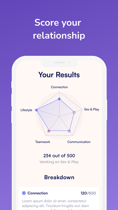 Blueheart: Relationship Health Screenshots