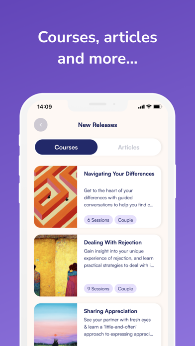 Blueheart: Relationship Health Screenshots