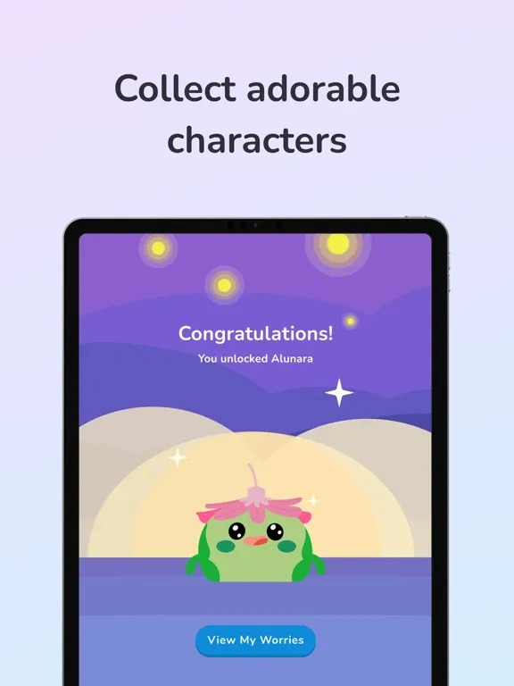 تصاویر AI BFF Anxiety Pet - Emy iPad 