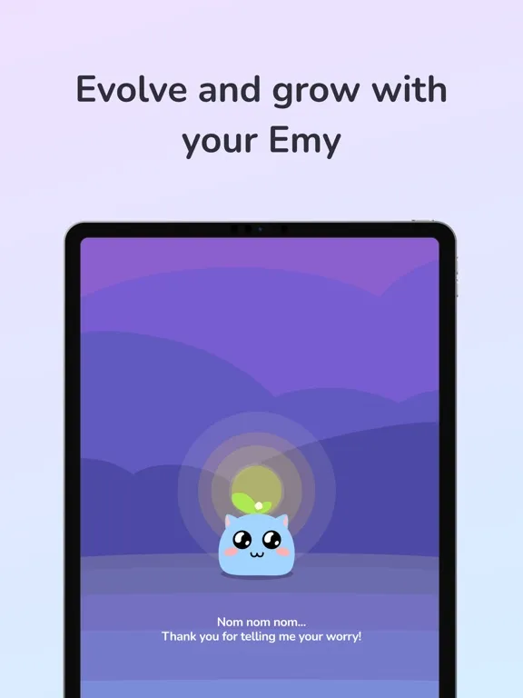 تصاویر AI BFF Anxiety Pet - Emy iPad 