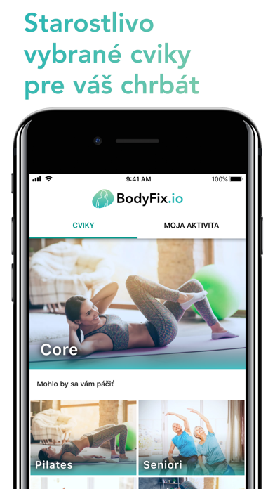 Captures d'écran de BodyFix.io