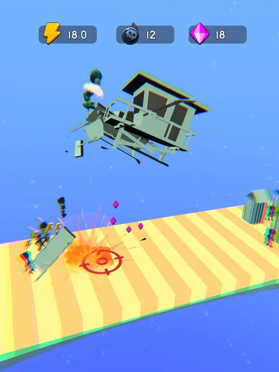 Ảnh chụp màn hình của Bomb Flight iPad 