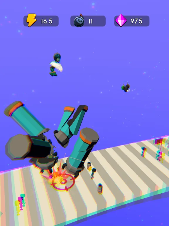 Ảnh chụp màn hình của Bomb Flight iPad 