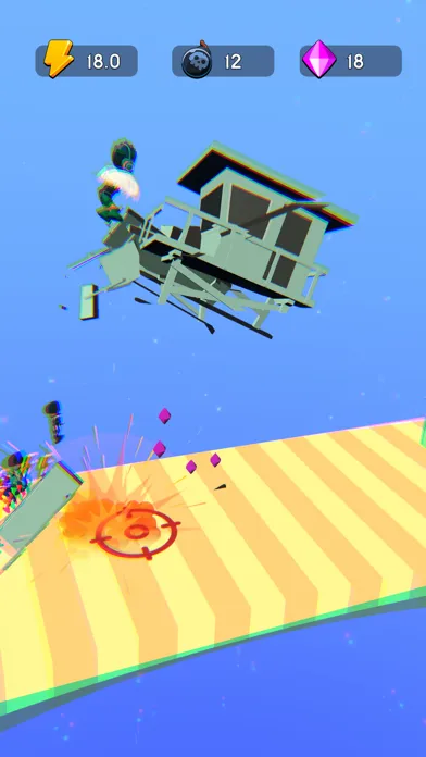 Ảnh chụp màn hình của Bomb Flight