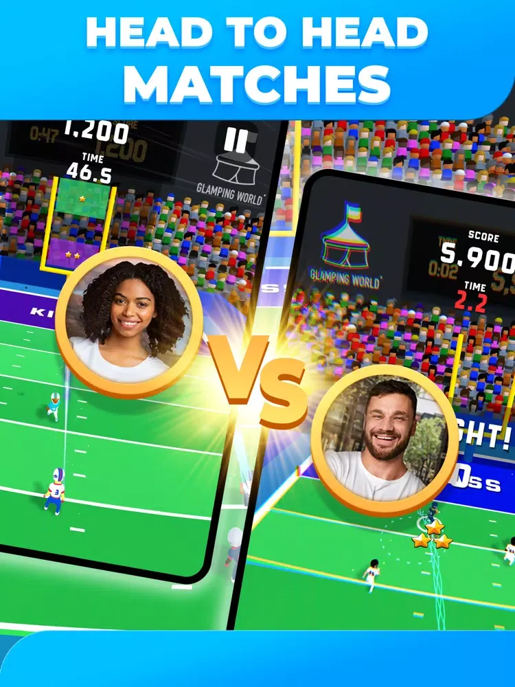 Zrzuty ekranu NFL Red Zone Rivals iPad 