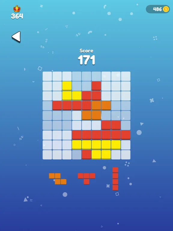 Tangkapan skrin Square Away! iPad 
