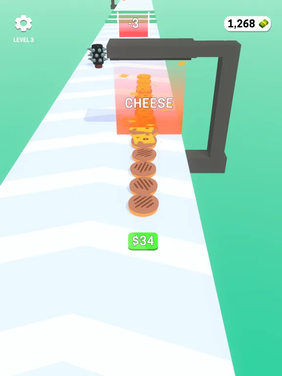Super Burger Run iPad  スクリーンショット