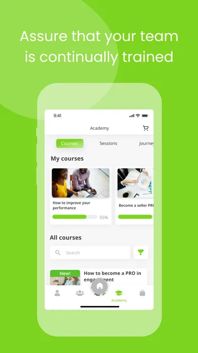 Captures d'écran de Bravon Gamification Platform