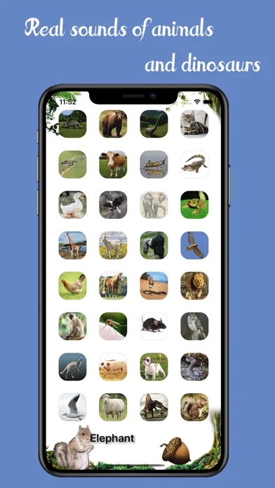 Zrzuty ekranu Animal Soundbook