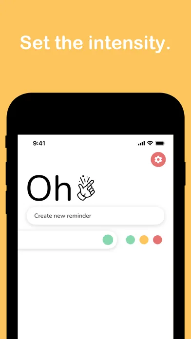 Oh Snap - Affirmation Reminder Screenshots