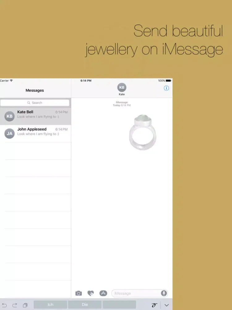 Zrzuty ekranu Fine Jewellery by Jenna Brommer - Wedding iPad 