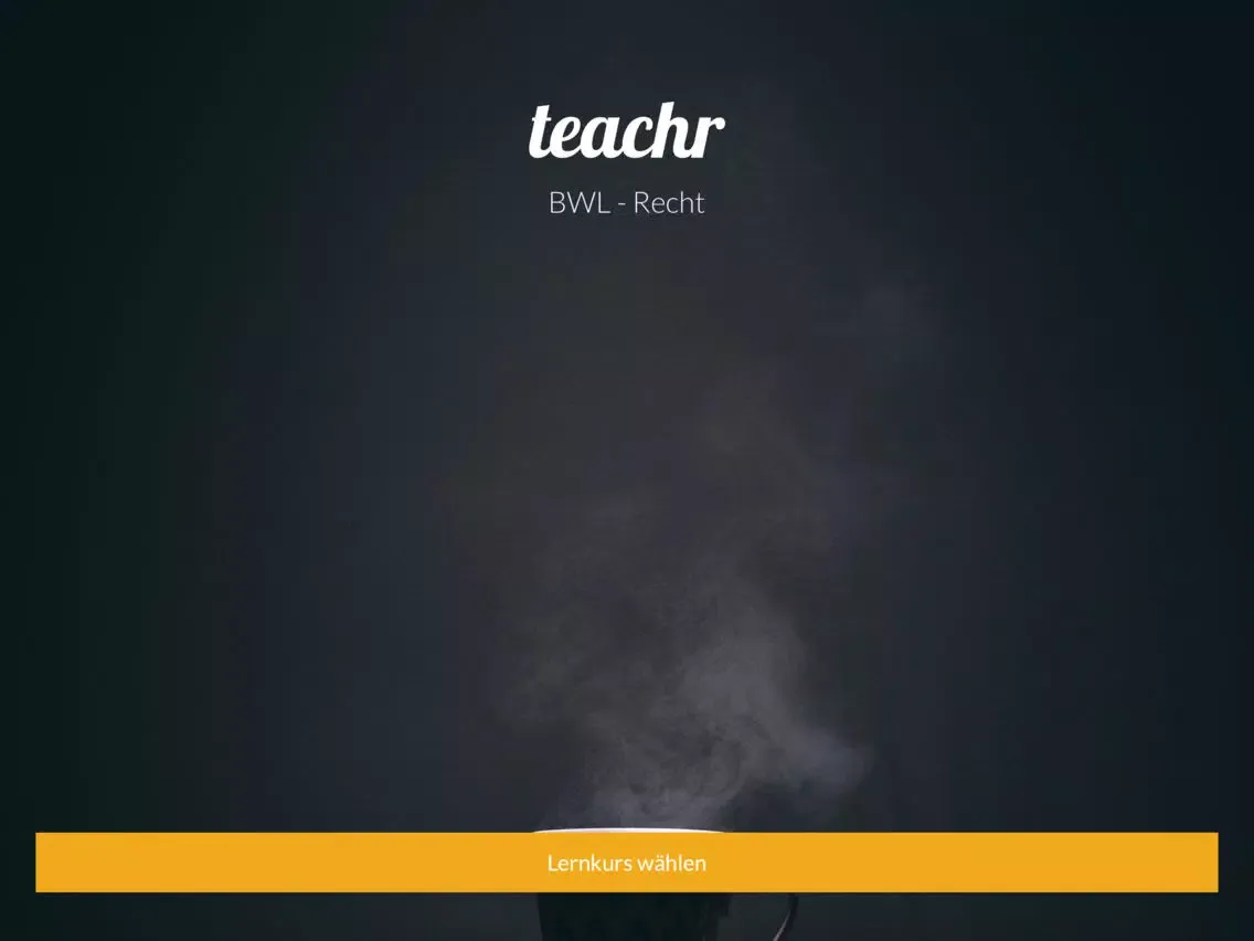 BWL Recht teachr iPad  स्क्रीनशॉट