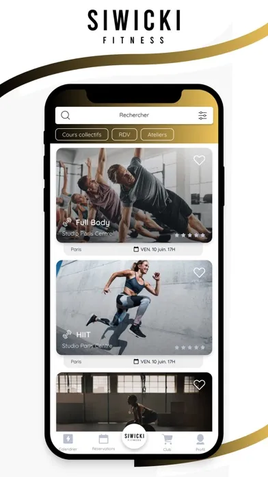Siwicki Fitness Screenshots