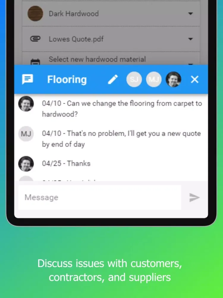 Build Hero - Home Remodel App iPad  Screenshots