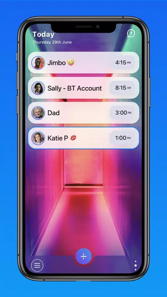 Capturas de pantalla de Recall: Plan & Schedule Calls