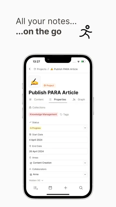 Capacities – Notes & PKM Screenshots