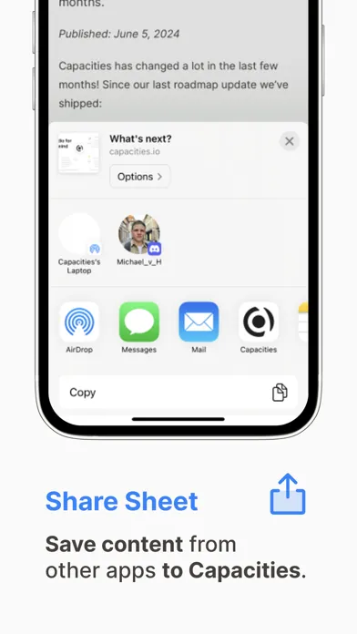 Capacities – Notes & PKM Screenshots